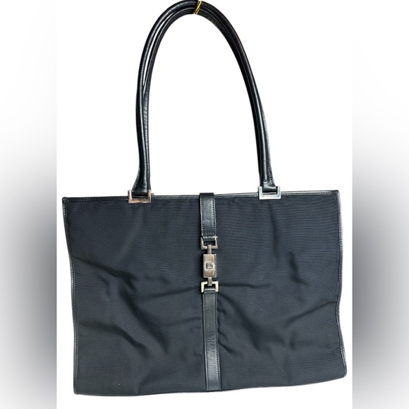 Gucci Handbags - Gucci Jackie Black Tote Bag